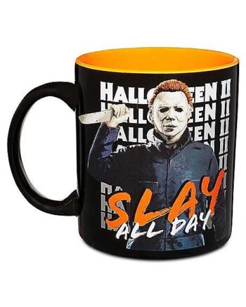 Michael Myers Slay All Day Coffee Mug 20 oz. - Halloween II