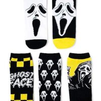 Multi-Pack Ghost Face ® Socks 5 Pack - Scream