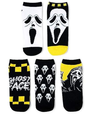 Multi-Pack Ghost Face ® Socks 5 Pack - Scream