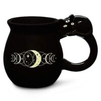 Mystic Cat Molded Coffee Mug - 17 oz.