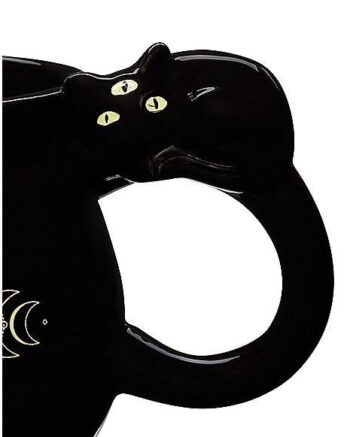 Mystic Cat Molded Coffee Mug - 17 oz.