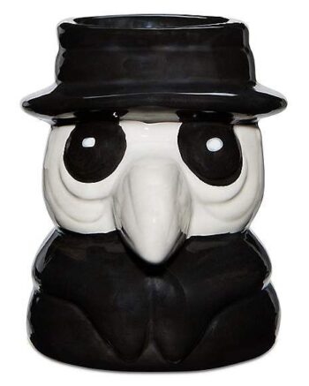 Plague Doctor Molded Shot Glass - 3 oz.