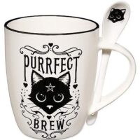 Purfect Brew Mug with Spoon - 12 oz.