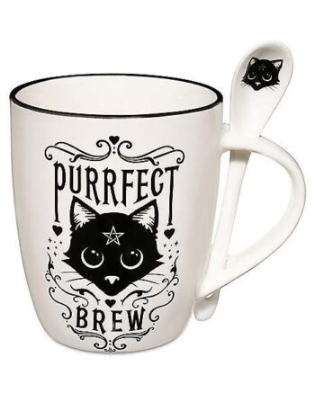 Purfect Brew Mug with Spoon - 12 oz.