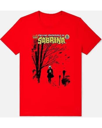 Red Chilling Adventures of Sabrina T Shirt