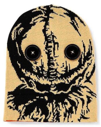 Sam Button Eyes Cuff Beanie Hat - Trick 'r Treat