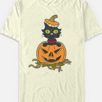 Snowball II Pumpkin T Shirt - The Simpsons