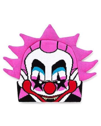 Spike Face Cuff Beanie Hat - Killer Klowns from Outer Space