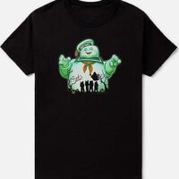 Stay Puft Battle T Shirt - Ghostbusters