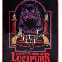 The Conjuring of Lucipurr Fleece Blanket - Steven Rhodes