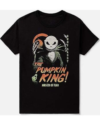 The Pumpkin King T Shirt - The Nightmare Before Christmas