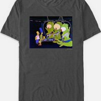 Tree House of Horror Aliens T Shirt - The Simpsons