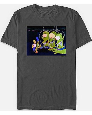 Tree House of Horror Aliens T Shirt - The Simpsons