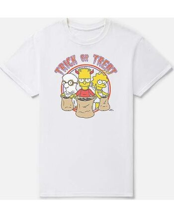 Trick or Treat Trio T Shirt - The Simpsons