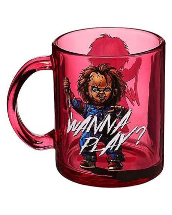 Wanna Play Glass Coffee Mug 17.5 oz. - Child's Play