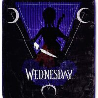 Wednesday Cello Fleece Blanket - Wednesday