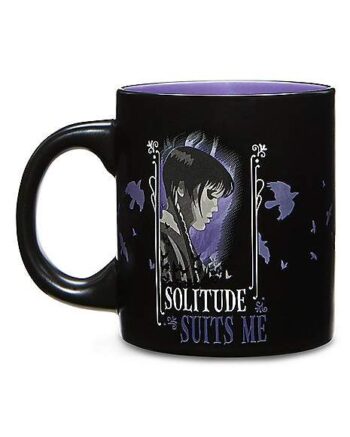 Wednesday Solitude Suits Me Coffee Mug - 20 oz.