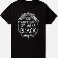 Wednesdays We Wear Black T Shirt - American Horror Story