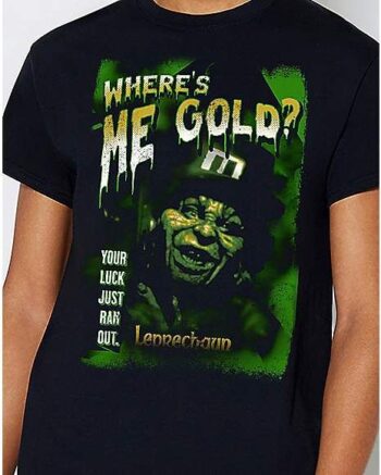 Where's Me Gold T Shirt - Leprechaun