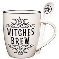 Witches Brew Mug with Spoon - 12 oz.