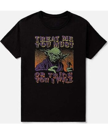 Yoda Trick or Treat T Shirt - Star Wars