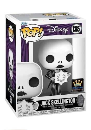 POP! Disney: Nightmare Before Christmas 30th Anniversary - Jack with Snowflake Vinyl Figure