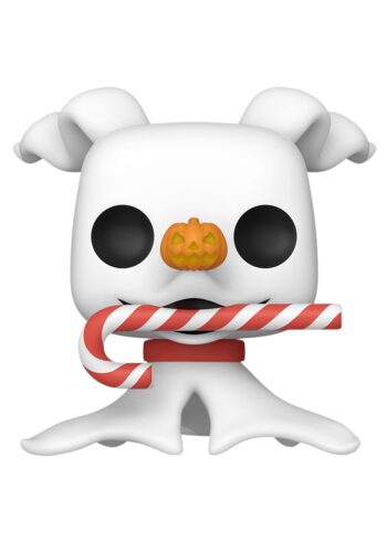 POP! Disney: Nightmare Before Christmas 30th Anniversary - Zero with Candy Cane Vinyl Figure