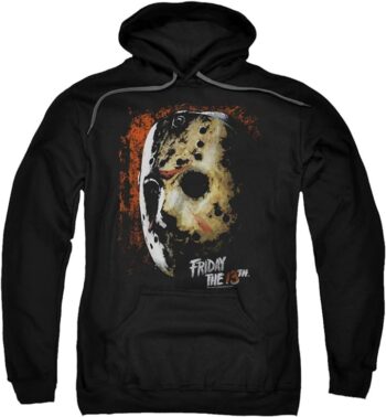 A&E Designs Friday The 13th Hoodie Jason Voorhees Mask Hoody