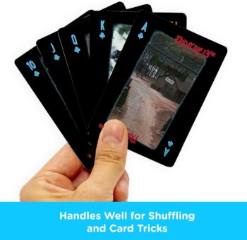 AQUARIUS Friday the 13th Playing Cards - Friday the 13th Themed Deck of Cards for Your Favorite Card Games - Officially Licensed Friday the 13th Merchandise & Collectibles