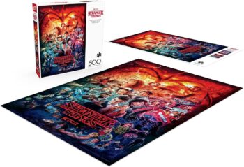 Buffalo Games - Stranger Things - Nothing is Gonna Go Back to The Way It was - 500 Piece Jigsaw Puzzle, 1.75 x 7.94 x 7.94 inches