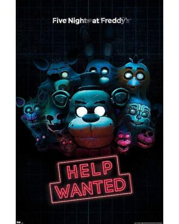 Five Nights Freddy's Help Wanted Poster - Five Nights at Freddy's