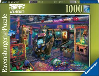 Ravensburger Abandoned Series: Forgotten Arcade 1000 Piece Jigsaw Puzzle for Adults - 16971 - Every Piece is Unique, Softclick Technology Means Pieces Fit Together Perfectly