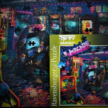 Ravensburger Abandoned Series: Forgotten Arcade 1000 Piece Jigsaw Puzzle for Adults - 16971 - Every Piece is Unique, Softclick Technology Means Pieces Fit Together Perfectly