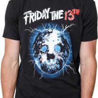 Friday The 13th Jason Hockey Mask Mens Adult T-Shirt