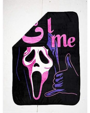 Ghost Face ® Call Me Double Sided Fleece Blanket