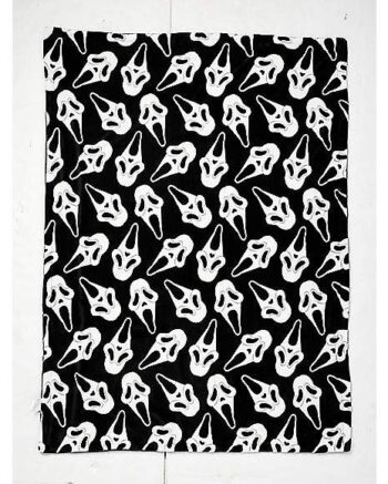 Ghost Face ® Moon Double Sided Fleece Blanket