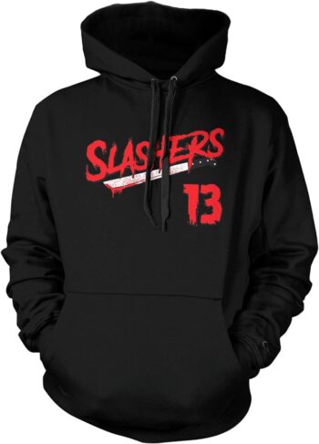 Haase Unlimited Slashers Voorhees 13 Jersey - Horror Movie Friday Unisex Hoodie Sweatshirt