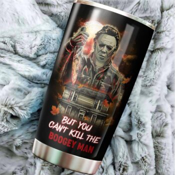 Hilary Art Horror Character Stainless Steel Tumbler - Halloween Christmas, Halloween, Birthday Gifts For Coworker, Men, Women 20 Oz