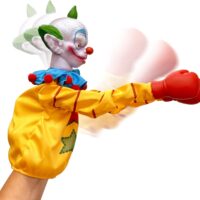 Horror Reachers Killer Klowns from Outer Space Shorty 13-Inch Boxing Puppet Toy | Retro '80s Horror Movie Collectibles