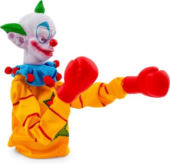 Horror Reachers Killer Klowns from Outer Space Shorty 13-Inch Boxing Puppet Toy | Retro '80s Horror Movie Collectibles