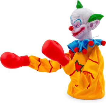 Horror Reachers Killer Klowns from Outer Space Shorty 13-Inch Boxing Puppet Toy | Retro '80s Horror Movie Collectibles