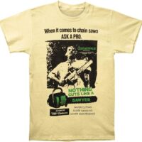 Impact Texas Chainsaw Massacre Cuts Like A Sawyer Men's Tee Banana