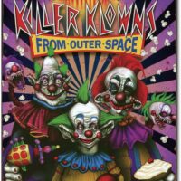 Killer Klowns From Outer Space 80s Classic Movie Posters Vintage Tin Metal Sign Horror Decorative Plaques Prints Wall Art Bar Living Room Decor, 8X12 Inch (20X30 CM)