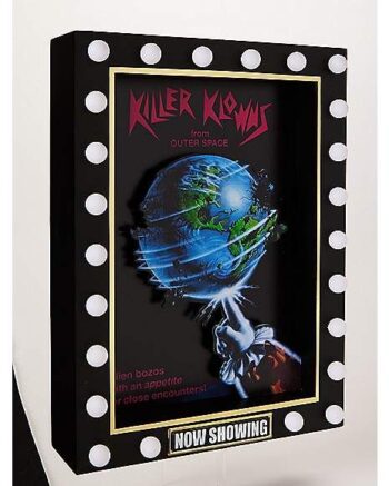 Light-Up Killer Klowns Poster - Killer Klowns from Outer Space