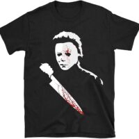 Moc.Deamiarr Michael Myers Shirt Halloween Costume Shirts Horror Movie Mens Graphic Tops