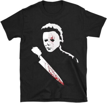 Moc.Deamiarr Michael Myers Shirt Halloween Costume Shirts Horror Movie Mens Graphic Tops