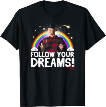 Nightmare on Elm Street Freddy Follow Your Dreams T-Shirt