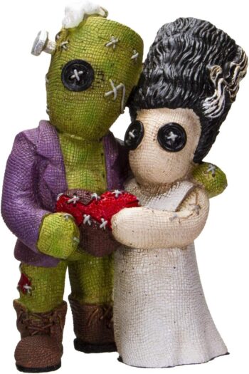 Pacific Giftware Immortal Love Frankenstein & His Bride Pinhead Monster Collection