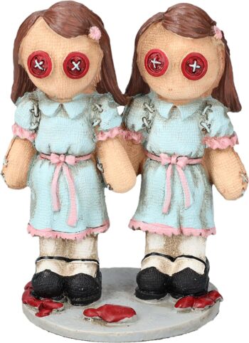 Pacific Giftware Pinhead Monsters Shining Inspired Grady Twins Halloween Decor Statue Figurine