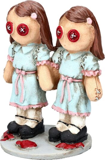 Pacific Giftware Pinhead Monsters Shining Inspired Grady Twins Halloween Decor Statue Figurine